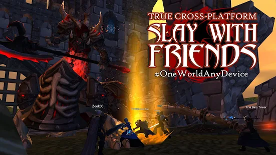 Screenshot de AdventureQuest 3D v1.142.1 Apk Mod (Alta Velocidade)