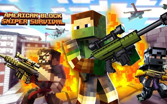 Download American Block Sniper Survival v1.138 MOD APK – DINHEIRO INFINITO