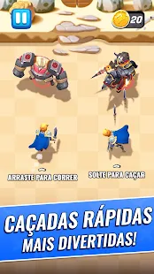 Screenshot de Arcade Hunter v1.15.4 Apk Mod (Ações Grátis)