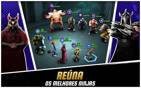 Screenshot de As Tartarugas Ninja: Lendas v1.27.1 Apk Mod (Dinheiro Infinito)