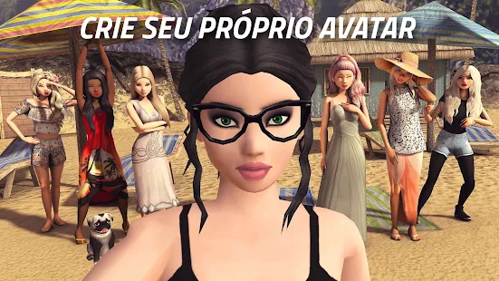 Screenshot de Avakin Life – Mundo Virtual 3D v1.087.02 Apk Mod (Mod Menu)