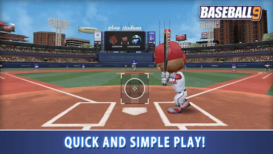 Screenshot de BaseBall 9 v3.9.2 Apk Mod (Dinheiro Infinito)