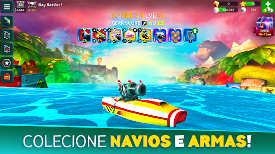 Screenshot de Battle Bay v4.9.3 Apk Mod (Movimento Rápido)