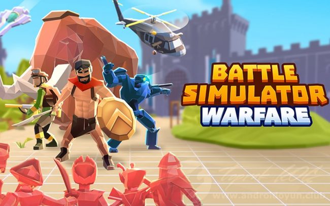 Download Battle Simulator Warfare v1.3.9 MOD APK – DINHEIRO INFINITO