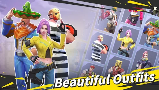 Screenshot de Battlefield Royale-The One v0.4.17 Apk Mod (Aimbot)