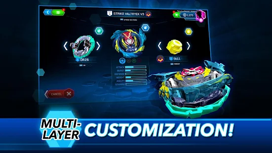 Screenshot de Beyblade Burst v11.1.6 Apk Mod (Dinheiro Infinito)