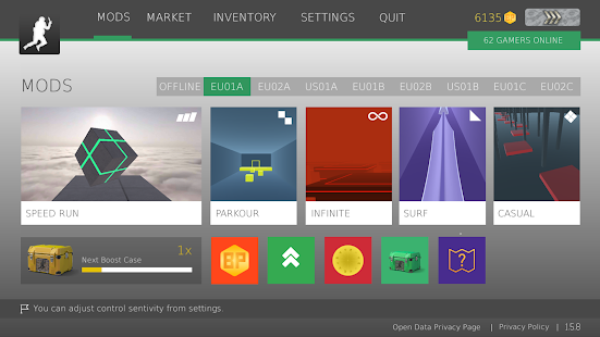 Screenshot de bhop pro v2.6.0 Apk Mod (Dinheiro Infinito)