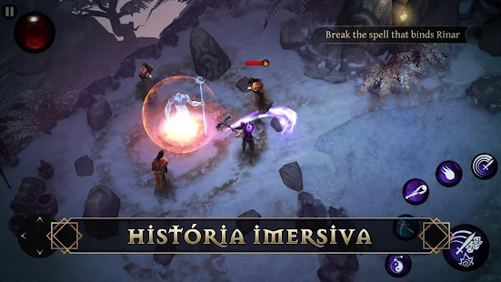 Screenshot de Blade Bound v2.25.4 Apk Mod (Skill Infinita)