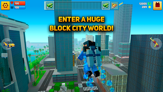 Screenshot de Block City Wars v7.3.1 Apk Mod (Dinheiro Infinito)