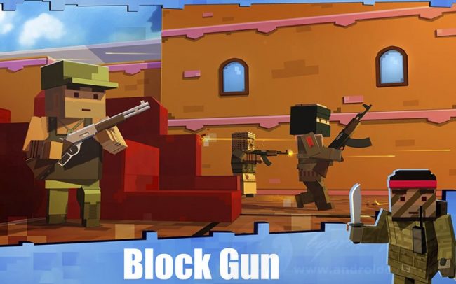 Download Block Gun v1.10.7 MOD APK – DINHEIRO INFINITO