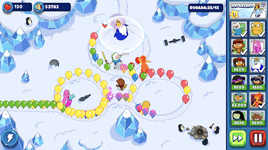 Screenshot de Bloons Adventure Time TD v1.7.5 Apk Mod (Dinheiro Infinito)