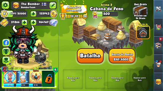 Screenshot de Bomber Friends v6.14 Apk Mod (Skins Liberadas)