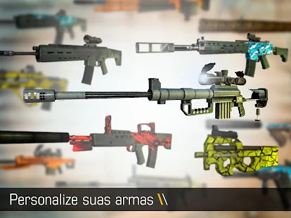 Screenshot de Bullet Force v1.100.1 Apk Mod (Munição Infinita)