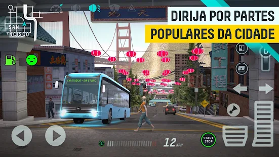 Screenshot de Bus Simulator Pro v3.2.20 Apk Mod (Dinheiro Infinito)