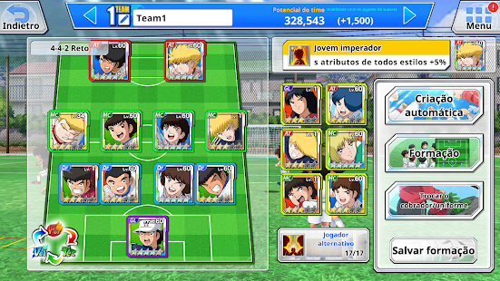 Screenshot de Captain Tsubasa ZERO Miracle Shot v3.0.0 Apk Mod (Mod Menu)