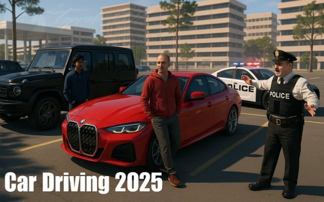 Download Car Driving 2025 School Game v4.7.1 MOD APK – DINHEIRO INFINITO