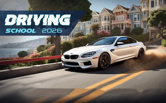 Download Car Driving 2026 School Game v5.3.3 MOD APK – DINHEIRO INFINITO