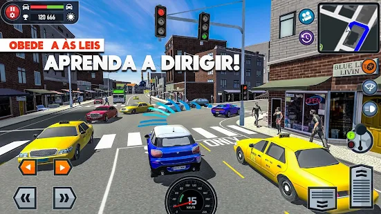 Screenshot de Car Driving School Simulator v3.23.0 Apk Mod (Carros Desbloqueados)