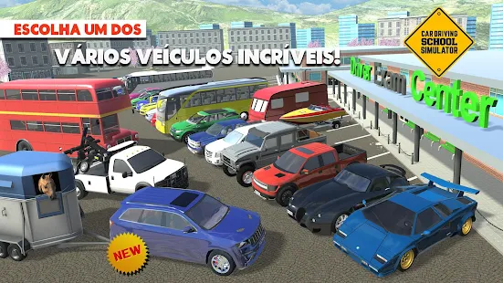 Screenshot de Car Driving School Simulator v3.23.0 Apk Mod (Carros Desbloqueados)