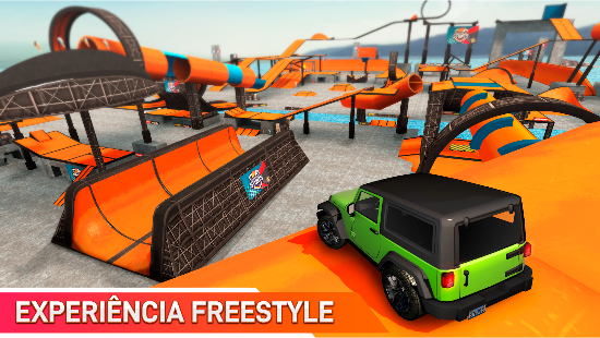 Screenshot de Car Stunt Races v3.3.1 Apk Mod (Dinheiro Infinito)
