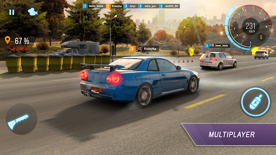 Screenshot de CarX Highway Racing v1.75.6 Apk Mod (Dinheiro Infinito)