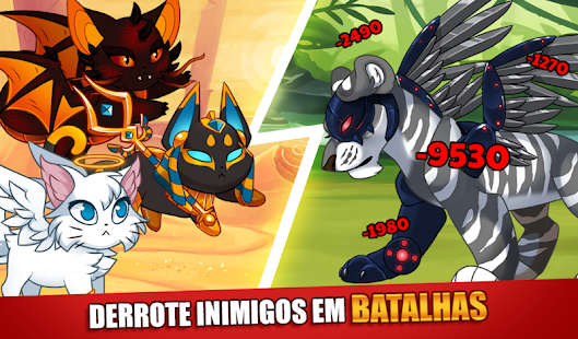 Screenshot de Castle Cats v3.5 Apk Mod (Dinheiro Infinito)