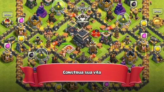 Screenshot de Clash of Clans v18.200.24 Apk Mod (Dinheiro Infinito)