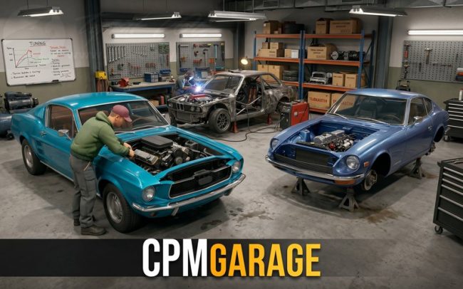 Download CPM Garage v1.2.1 MOD APK – DINHEIRO INFINITO