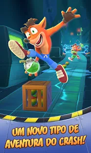Screenshot de Crash Bandicoot Mobile v0.7.6242 Apk Mod (Materiais Infinitos)
