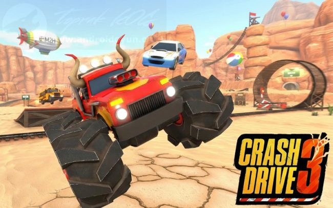 Download Crash Drive 3 v1.0.8.5 MOD APK – DINHEIRO INFINITO