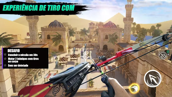 Screenshot de Credo Ninja: Atiradores Assassinos em 3D v4.6.5 Apk Mod (Dinheiro Infinito)