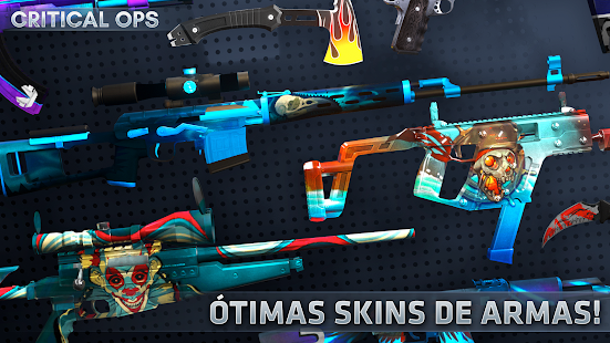 Screenshot de Critical Ops 1.32.0.f1790 Apk Mod (Munição Infinita)
