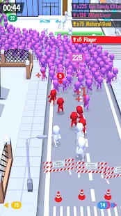 Screenshot de Crowd City v2.3.8 Apk Mod (Skins Desbloqueadas)