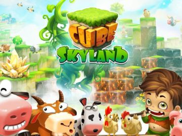 Download Cube Skyland: Farm Craft v1.1.255a MOD APK [Money]