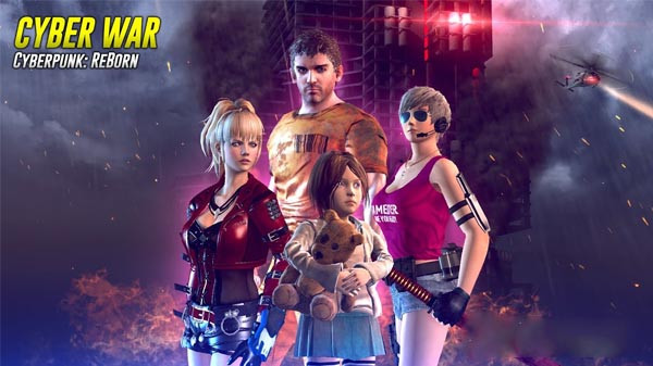 Download Cyber War Cyberpunk Reborn v1.0.2 MOD APK [Dinheiro Infinito]