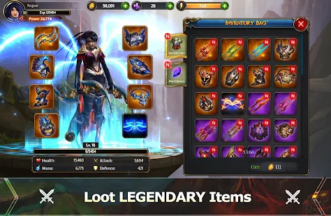 Screenshot de Dawnblade v1.9.44 Apk Mod (Mod Menu)
