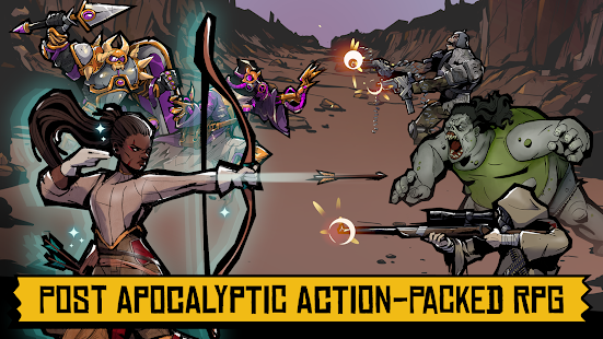 Screenshot de Days of Doom Post-apocalyptic PvP RPG v1.0.219 Apk Mod (Dinheiro Infinito)