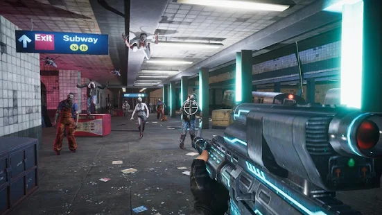 Screenshot de Dead Target: Zombie v4.182.0 Apk Mod (Dinheiro Infinito)
