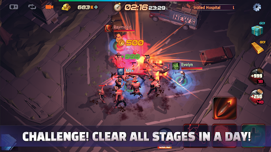 Screenshot de Defense Zombie World v19.0 Apk Mod (God Mod)