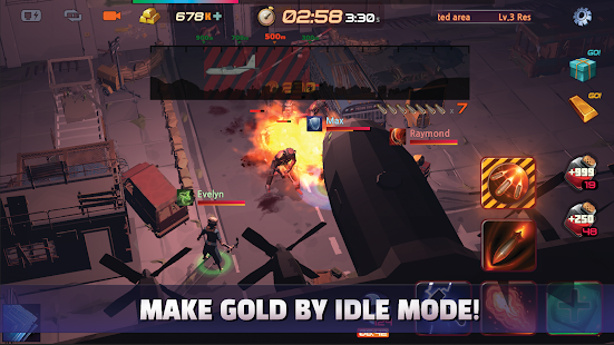 Screenshot de Defense Zombie World v19.0 Apk Mod (God Mod)