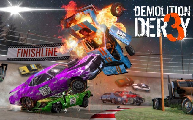 Download Demolition Derby 3 v1.1.154 MOD APK – DINHEIRO INFINITO