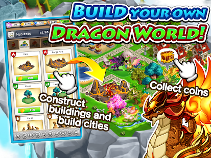 Screenshot de Dragon Paradise City Sim Game v1.3.68 Apk Mod (Dinheiro Infinito)