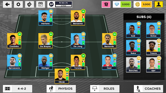 Screenshot de Dream League Soccer 2025 v11.250 Apk Mod (MOD MENU)