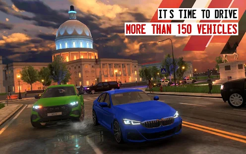 Screenshot de Driving School Sim v13.6 Apk Mod (Dinheiro Infinito)