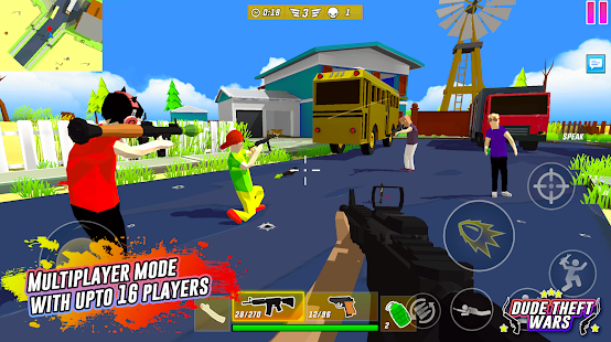 Screenshot de Dude Theft Wars v0.9.1.0a Apk Mod (Dinheiro Infinito)