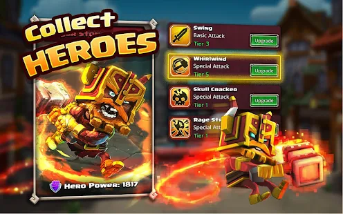 Screenshot de Dungeon Boss v.0.5.14670 Apk Mod (Personagens São Incríveis)