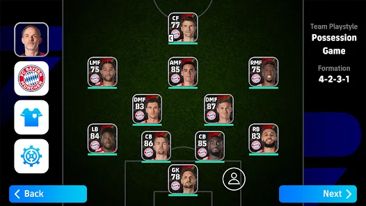 Screenshot de eFootBall 2025 v9.5.1 Apk Mod (Mod Menu)