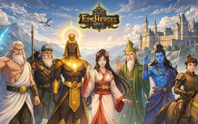 Download Epic Heroes War Premium v1.34.399.1102 MOD APK – DINHEIRO INFINITO