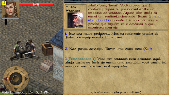 Screenshot de Exiled Kingdoms RPG v1.3.1213 Apk Mod (Dinheiro Infinito)