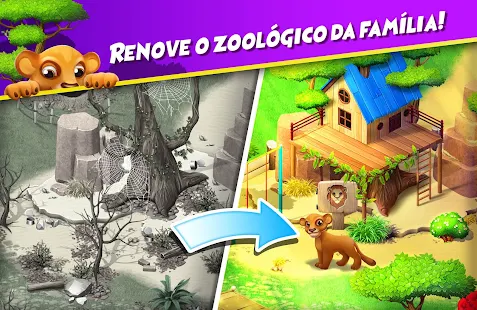 Screenshot de Family Zoo v2.3.6 Apk Mod (Dinheiro Infinito)